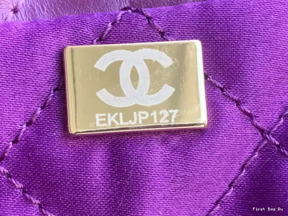 First Bag Ru CHANEL LARGE 22 HANDBAG 0610